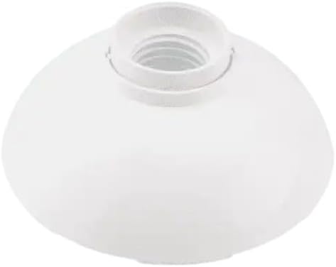 Bright Star Lighting CF191 Plastic Ceiling Socket with Lampholder, White