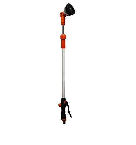 MUGAR Telescopic Gun with 9 Functions Coupling, Hose, Gardening, Lance, Gun, Adjustable