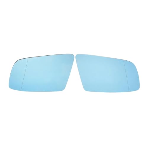Verre de rétroviseur chauffant BMW E60 E61 grand angle bleu