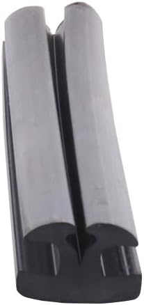 C.R. Laurence AS1488 CRL Two-Piece Self-Sealing Universal Weatherstrip 3/16" to 1/4" Panel - 3/16" to 1/4" Glass