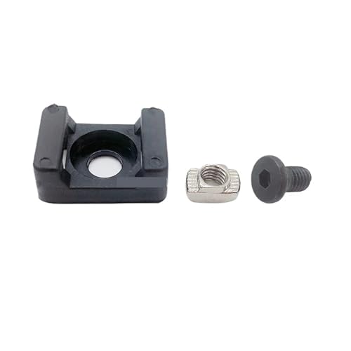 Attaches de fixation pour colliers de serrage pour regrouper les fils électriques pendants