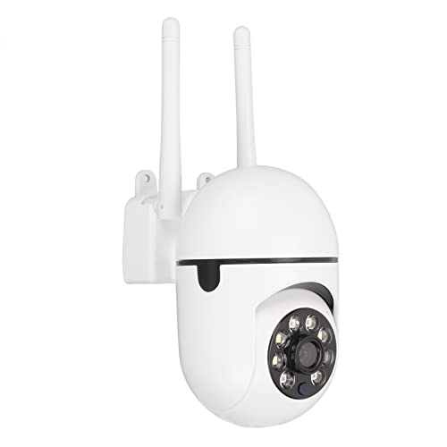 Yosoo Health Gear Cámara de Seguridad, Cámara CCTV con Grabación 24/7, 1080p 360 ° Vista Inteligente Rastreo de Movimiento de Dos Vías Cámara WiFi de Seguridad para el Hogar con Visión Nocturna de Yosoo Health Gear Cámara de Seguridad, Cámara CCTV con Grabación 24/7, 1080p 360 ° Vista Inteligente Rastreo de Movimiento de Dos Vías Cámara WiFi de Seguridad para el Hogar con Visión Nocturna de