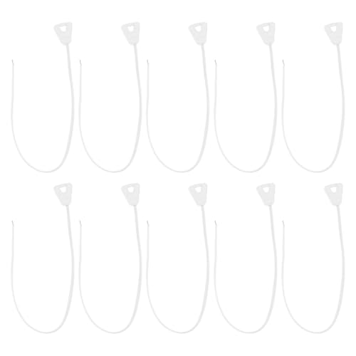 TOPPERFUN Cavo di Collegamento per Tubi Luminosi LED T8 Bianco Leggero e Portatile in Filo Stagnato e Pvc Confezione da 10 Pezzi per Lampade e Light Box