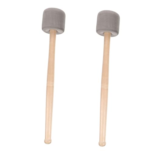 TOYANDONA 2 piezas de baquetas de espuma para bombo, para práctica, conciertos y presentaciones, ideal para entusiastas de la música miniatura 7