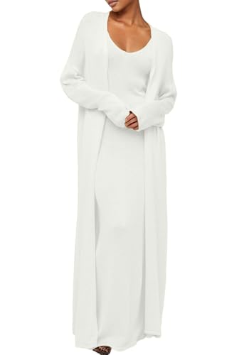 Tcremisa Women's Fall 2 Piece Outfits Knit Long...