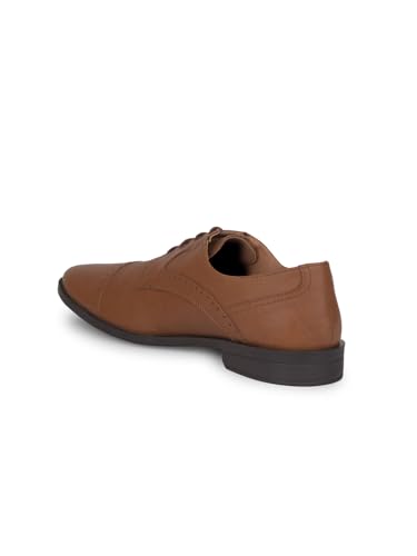 Image of Bata Mens Sheldon Toe Cap Formal Shoes