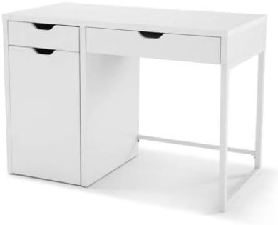 Mainstays Perkins Desk, White