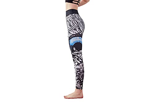 NIREUS Yoga Pants for Women Owl Leggings for Women Cartoons Leggings High Waisted Leggings for Women Workout Leggings