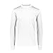 Augusta Sportswear mens Wicking mock turtleneck, White, Small US