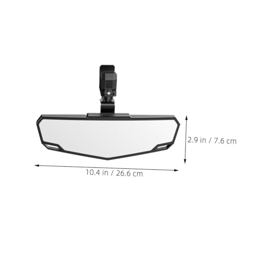 Rétroviseur d'angle mort pour VTT et UTV iplusmile en ABS avec fixation réglable