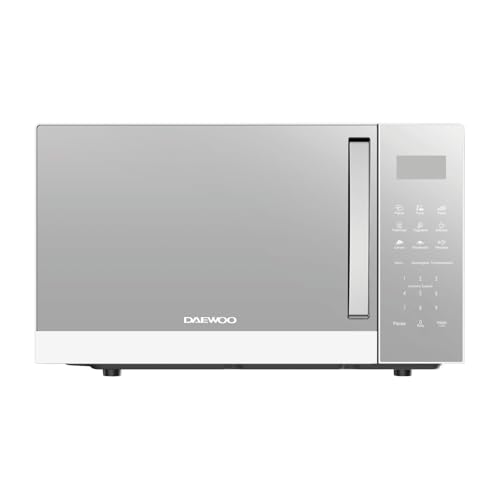 La mejor selección de Microondas con horno y grill más recomendados. 46 Horno de Microondas Daewoo 0.9 Pies Cúbicos Gris, Mod. DMM-0920WG