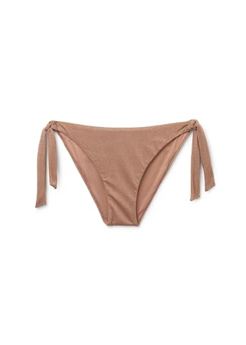 Woman's Tied Swimsuit Bottom Golden Gleam