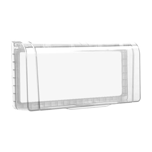 Image of Waterproof Switch Plug Outlet Cover Washroom Protection Receptacle Protector Clear|Waterproof Outdoor Switch Box | ABS Protective Cover for Electrical Outlets | Dustproof Wall Plate Case