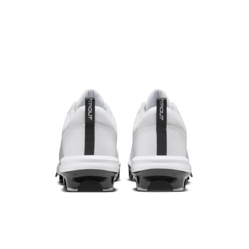 Image of Nike Force Trout 9 Pro MCS Baseball Cleats (FB2908-001, Black /White-Anthracite-Cool Grey)