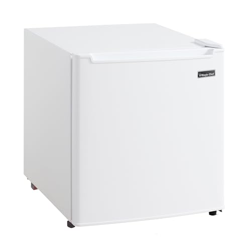Image of Magic Chef 1.7-cu. ft. Mini Fridge in White, Small Compact All Refrigerator with No Freezer for Bedroom, Apartment, Dorm Room, Office