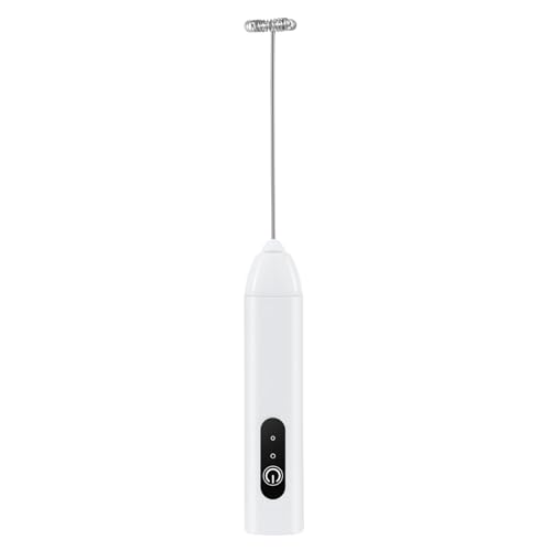 para espumar leche - eléctrica de 24,2 cm, de espuma recargable por USB, de café con leche de mano ABS | Espumador de bebidas de Chocolate para cocina y café, para el