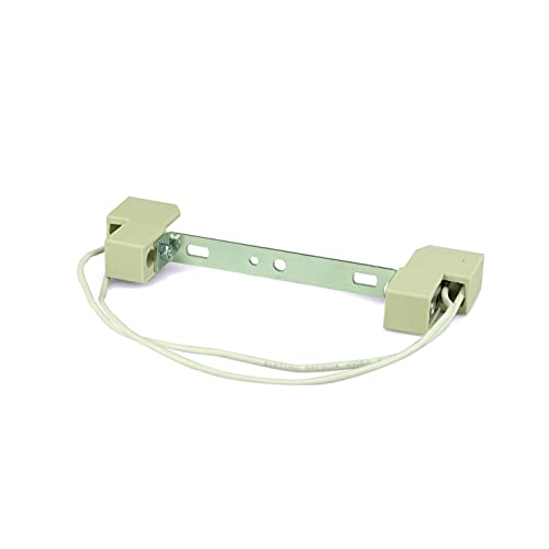 Arditi 027783 - Portalámparas precableado con casquillo R7S para bombillas halógenas con cuadrícula metálica, 5200/E/Sq62/Sil75/25/Ean1/S10, 100, M/Pde/Al Cover
