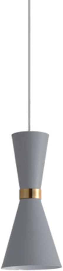 Lustre industriel gris et suspension minimalist pour l'éclairage de café