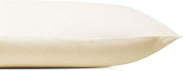 OrganicTextiles All Natural Low Profile Low Height Latex Pillow (Standard Size, Soft), with GOTS Certified Organic Cotton Covering