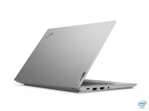 Image of Lenovo ThinkPad E14 Intel Core i3 11th Gen 14 inch FHD IPS Thin and Light Laptop (8GB RAM /512 SSD /DOS /Fingerprint Reader /Black /1.59 kg), 20TAS14C00