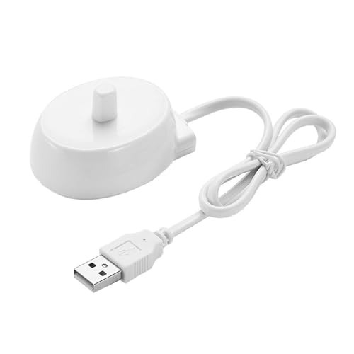 GAOHOU Cargador USB para Braun Oral-B Cepillo de Dientes Eléctrico Tipo 3757 Base de Carga Cable de Carga de Repuesto para Oral-B D10 D16 D20 P2000 P4000 P6000 Cargador