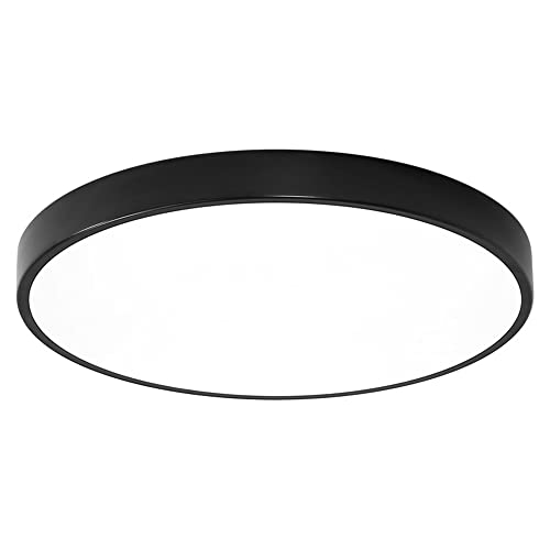 DOBQHWY Lámpara Techo Para El Hogar Luces Empotradas Modernas Bajo Consumo Luz Blanca Fría Delgada Luz LED Plana Accesorios Lámparas Panel Industrial Integradas para Escalera Dormitorio Pasillo Garaje