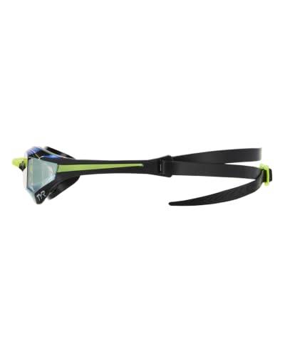 Image of TYR Adult Tracer-X RZR Goggles - Low Profile Racing Swim Eyewear | Ultra-Low Profile Hydrodynamics | 180 Wide HD Lenses | Durafit Silicone Gaskets | 5 Removable Nosebridges