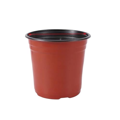 Genérico 20 piezas/50 Uds. Maceta de jardín, macetas for Cultivo Plantas vivero, Taza for Flores, Maceta plástico, Herramientas jardinería for el hogar, Venta al por Mayor SW2(12cm-20pcs)