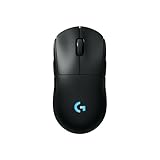 Logitech G PRO 2 LIGHTSPEED, Wireless Gaming Mouse, Right or Left Handed Mouse with Up to 4 Customizable and Interchangeable Magnetic Side Buttons, 44K DPI Sensor, USB-C Charging, PC/Mac - Black