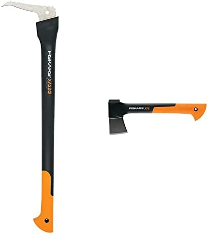 Fiskars Hookaroon 28 Inch, Orange/Black (360070-1001) & 378501-10...