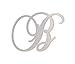 Cursive Metal Letter B, for Front Door, for Above Crib, for Nursery