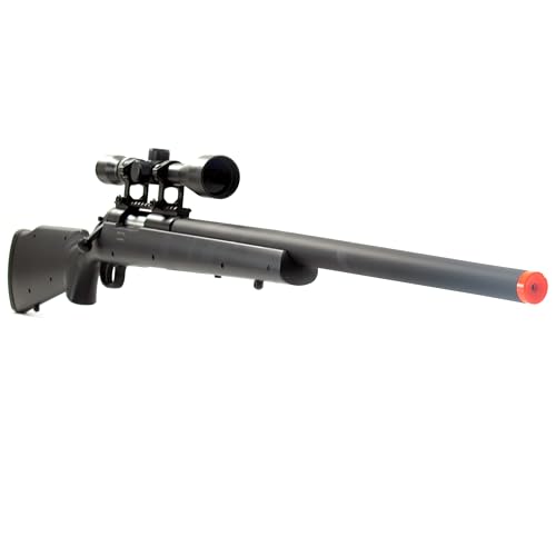 BBTac Airsoft Sniper Rifle M61 Bolt-Action with Adjustable 3X Scope by BBTac - Used condition - Image 3