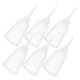 Photo Gallery autsuppl 6pezzi flaconi contagocce in plastica vuoti per gel olio bottiglie trasparenti comprimibili design ergonomico Photo Gallery autsuppl 6pezzi flaconi contagocce in plastica vuoti per gel olio bottiglie trasparenti comprimibili design ergonomico
