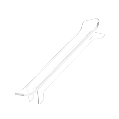 Support de bureau en acrylique pour haut-parleur avec base antidérapante