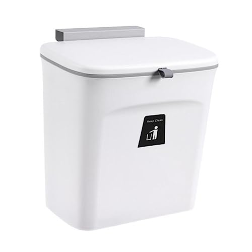Basurero de cocina colgante MAGICLULU blanco rectangular miniatura 1