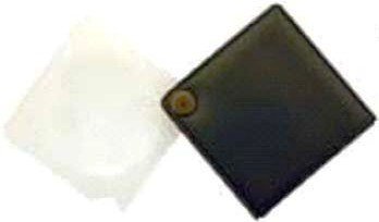Waltex Rectangular Folding Magnifying Glass 3x / 5x - 2 Pack - Handy Pocket Size 63mm x 50mm