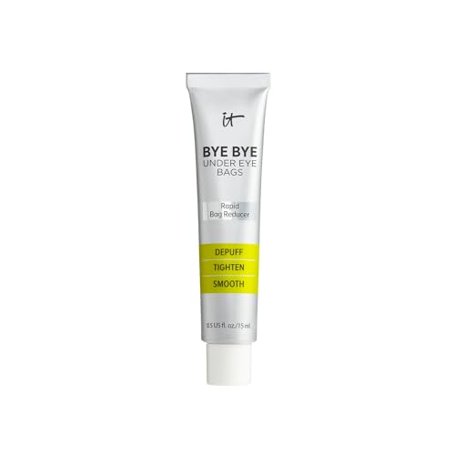 Repelentes, Music It Cosmetics BYE BYE UNDER EYE BAGS, tratamiento inmediato para reducir la apariencia de las bolsas de ojos, 15 ml