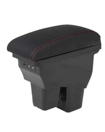 �R���\�[���{�b�N�X �t�B�b�g �W���Y 2014 2015 2016 2017 2018 �ԗp�A�[�����X�g�{�b�N�X ���g���t�B�b�g�p�[�c �C���e���A���[�{�b�N�X 3USB(A1 Black leather)