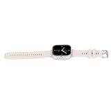SUNGOOYUE 2 in 1 Smartwatch with Wireless Goldsmith Battery Life for Sports and Travelers (Silver Shell (Gray Silicone))