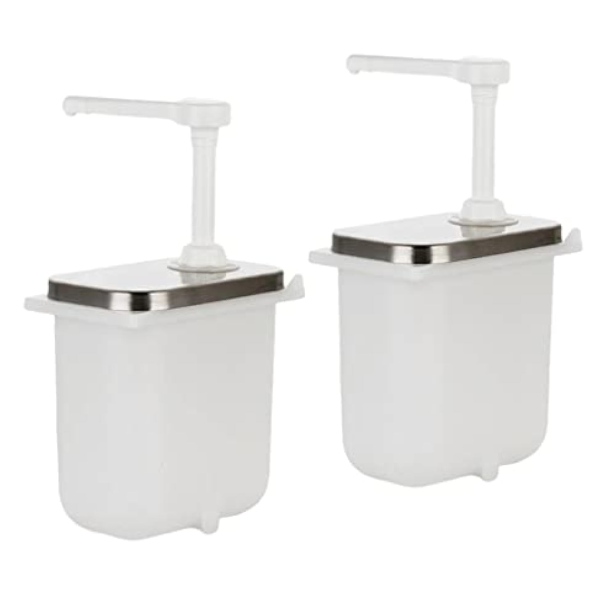BNF® 2 Pcs Sauce Pump Dispenser, 0.5 Gallon
