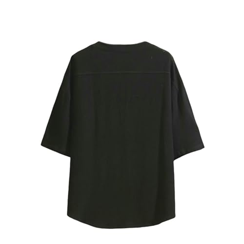 Chemise style chinois homme en coton lin idéale pour vos sorties d'été décontractées