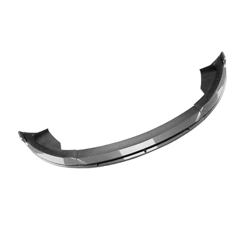 Alerón de labio de parachoques delantero para Tesla Model 3 2024 2025 en negro aspecto carbono