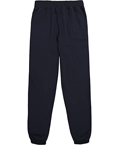 Nautica Girls Sensory-Friendly Soft Fleece Sweatpants, Navy, 6X2