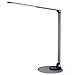 Produktbild Schreibtischlampe LED Metall Tischlampe, Tageslichtlampe mit 6 Helligkeits- 3 Farbstufen Ultradünn Dimmbar Schreibtischleuchte 0,9 KG Bürolampe Augenschonende Speicherfunktion USB Ladeanschluss (grau)