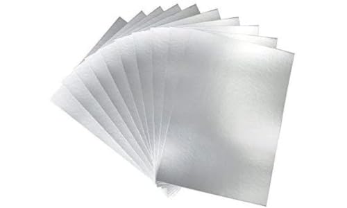 Creativity Inspired Basic Silver Card Pack, A4, 50 Blatt, Karton, Silber