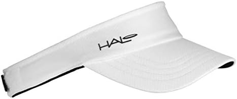 Halo Headbands Sport Visor, White, One Size