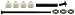 Moog K700537 Stabilizer Bar Link Kit