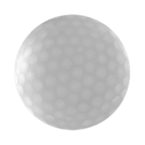 Shinsto Multi Hue Glowing Golf Balls Constant Bright Flashing Dark Use Sturdy Surlyn Casing Enhanced Bounce Performance Golfing Equipment White 1Pc