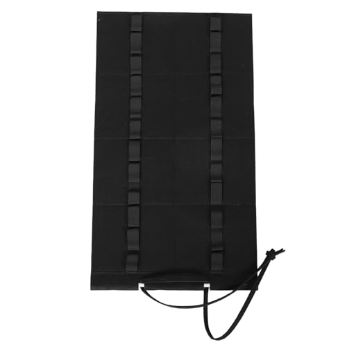 Parliky Soporte de Pared para Baquetas con Clip Organizador Portátil Plegable de Fieltro para Accesorios de Batería Minimiza Vibraciones y Ruido Diseño Moderno para Músicos
