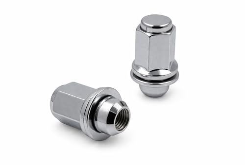 Image of 24 Mag Lug Nuts for 6 Lug Toyota Factory Alloy Wheels on Chevy Truck 14x1.5 Thread Size